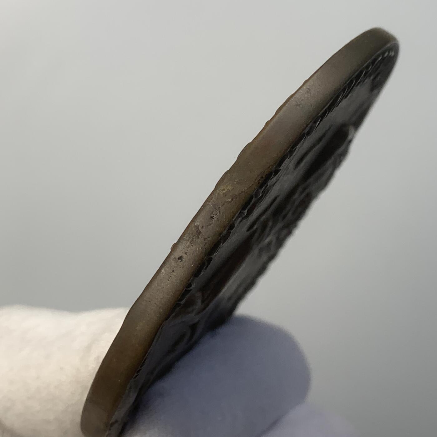 掌中浮雕-藏着的欧洲第044场 1914年德国一战开战动员纪念大铜章， 84mm， 卡尔哥茨作品 