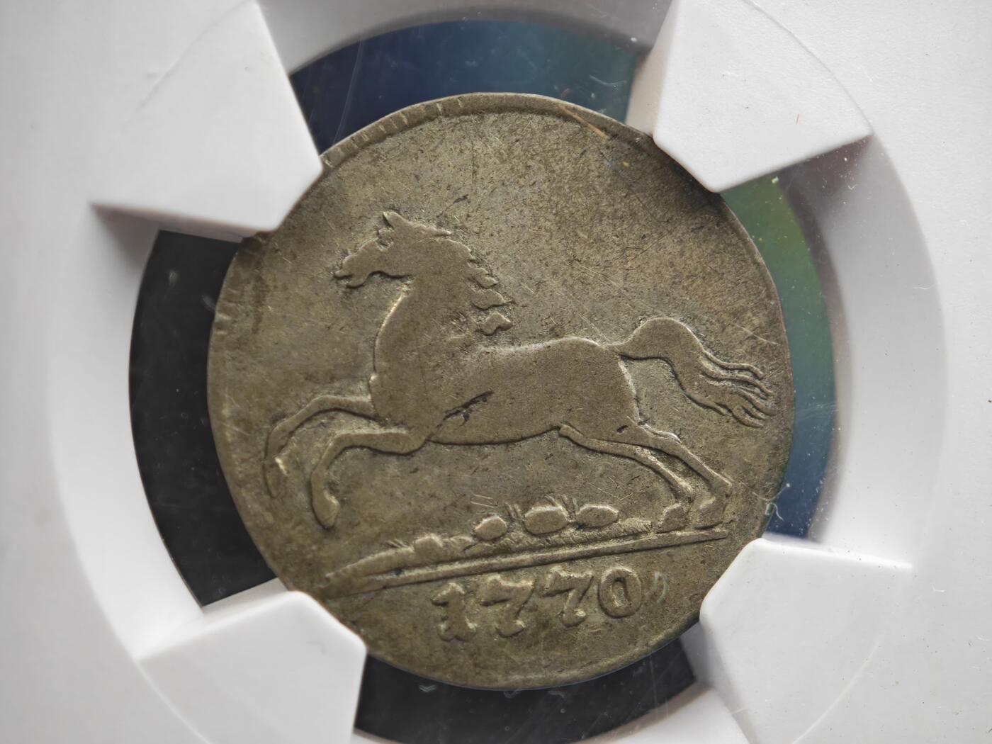 12月1日精品徽章专场 华夏评级 1770年德国银币 具体看评级信息