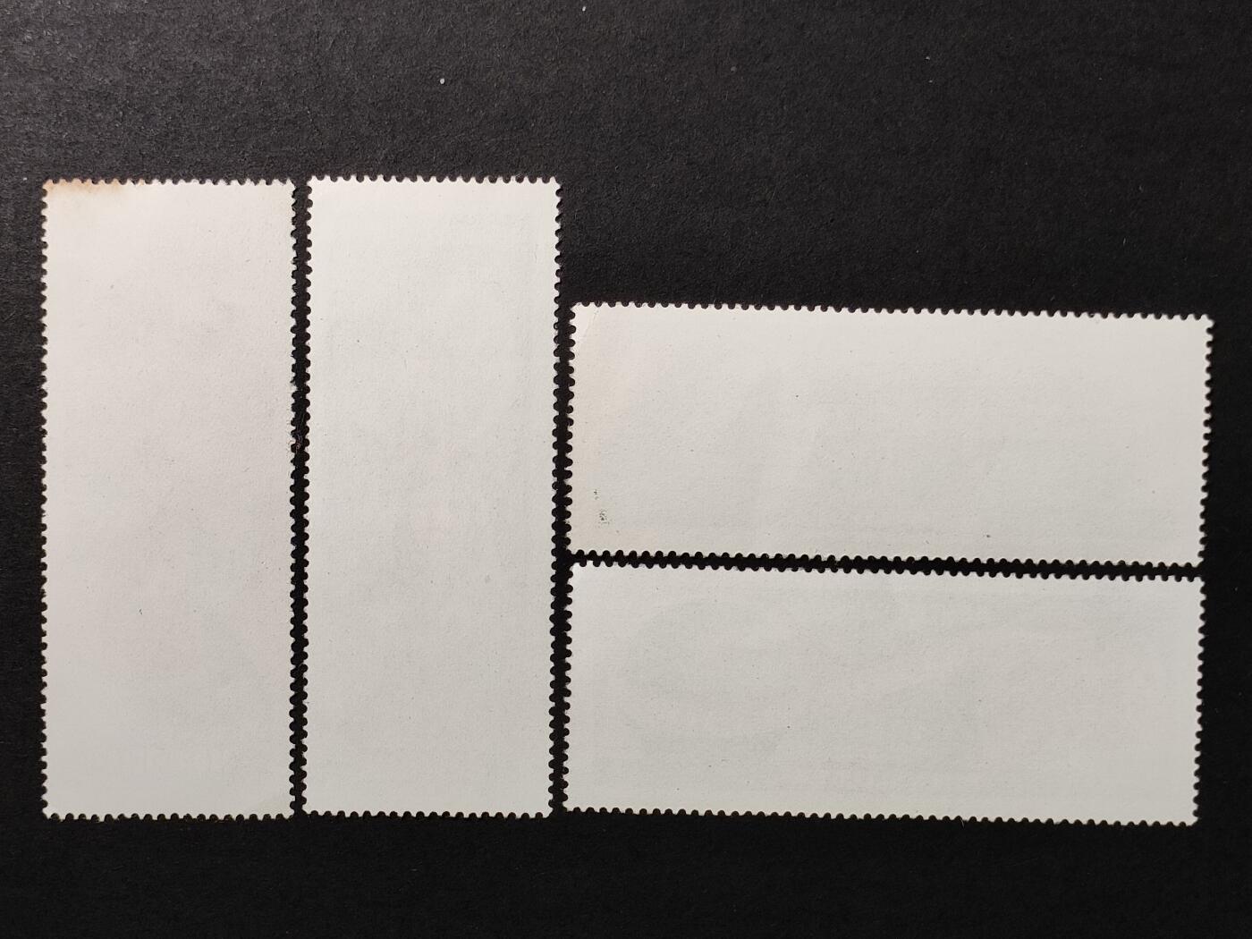 ↓君缘收藏668期☞钱币邮品↓无佣金、可寄存、满30元包邮  蒙古邮票，1961年苏联宇航员尤里·加加林首次载人航天飞行邮票4全
