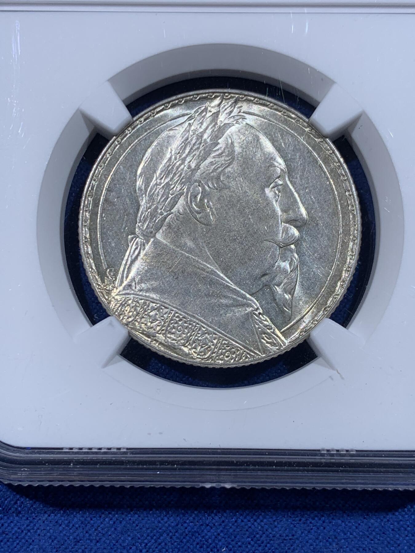 《竞宝斋》第444场 周日，周一，2场连拍 （全场包邮） 两枚一组 PCGS PR69DCAM 2010-S 米勒德-菲尔莫尔 美国总统币1美元（盒子有磕） + NGC UNCD 瑞典1932年古斯塔夫诞辰300周年纪念2克朗银币