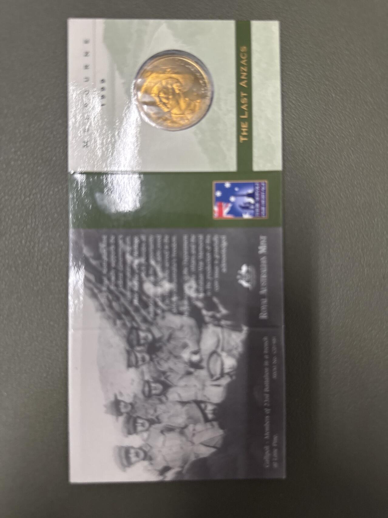 ❤️【币观天下】❤️ 第333期钱币拍卖- 2025.12.5周五晚上6点半场-长期征集拍品 澳大利亚1999年1元卡