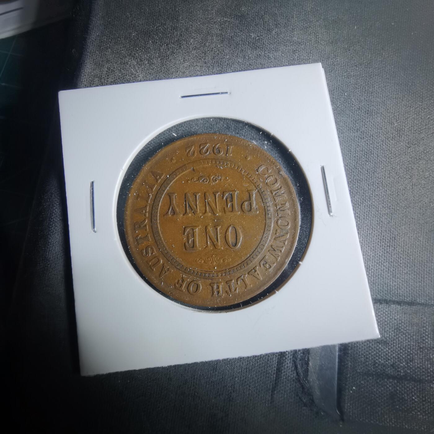 沼泽如烟--第919场 澳大利亚1922年1便士