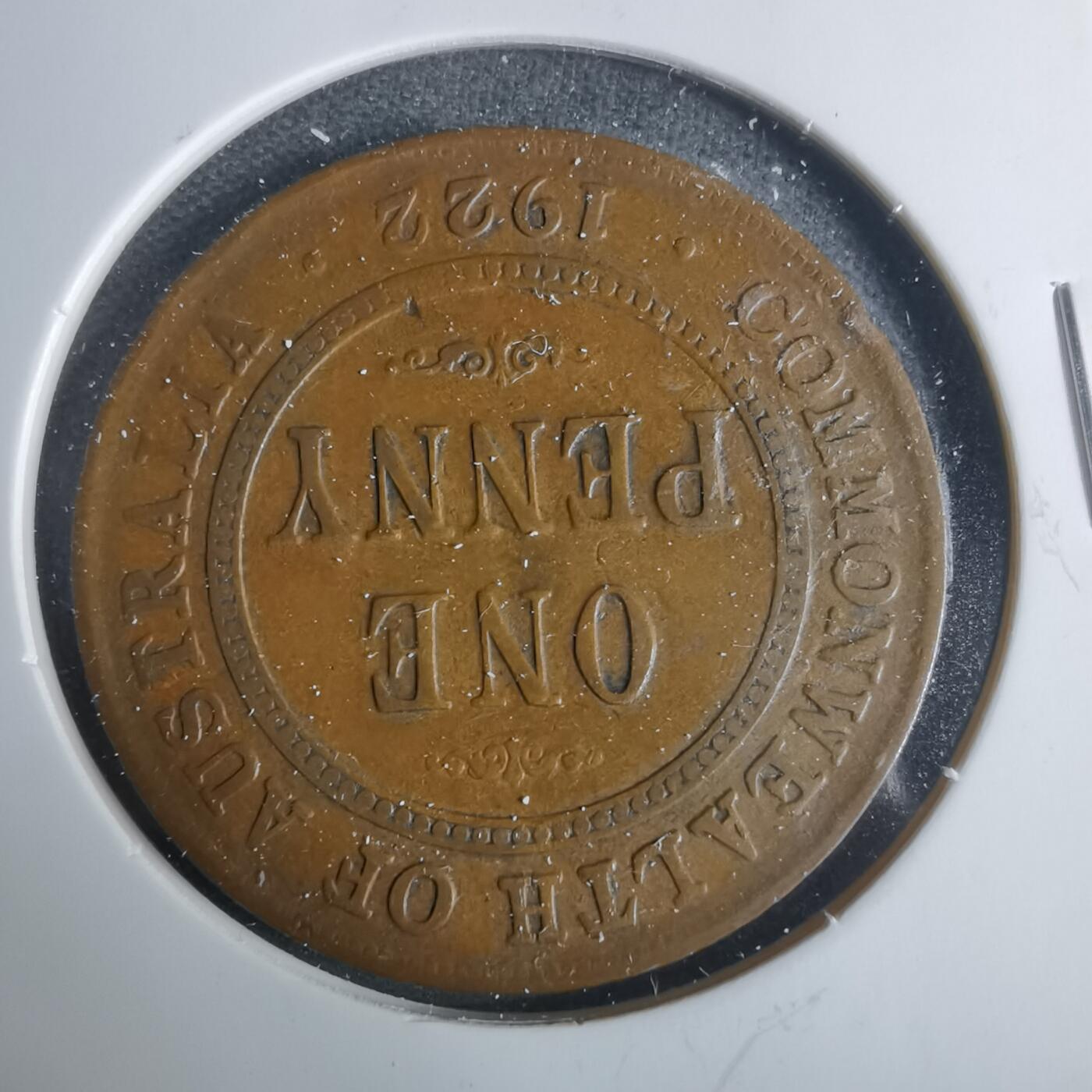 沼泽如烟--第919场 澳大利亚1922年1便士