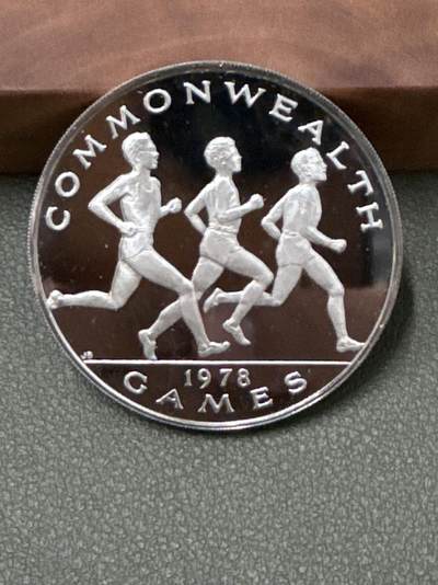 ❤️【币观天下】❤️ 第333期钱币拍卖- 2025.12.5周五晚上6点半场-长期征集拍品 - 西萨摩亚1978年奥运会精制银币