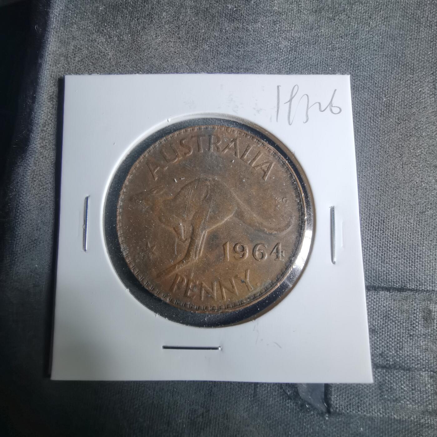 沼泽如烟--第919场 澳大利亚1964年半便士