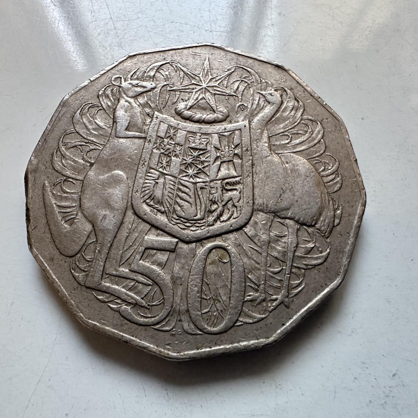 🌹外币初藏🌹🐯2025年第135场  每周二四六晚8️⃣点 接代拍 澳大利亚1976年50分