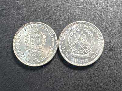 ❤️【币观天下】❤️ 第333期钱币拍卖- 2025.12.5周五晚上6点半场-长期征集拍品 - 巴基斯坦20245年铜镍纪念币2枚一组