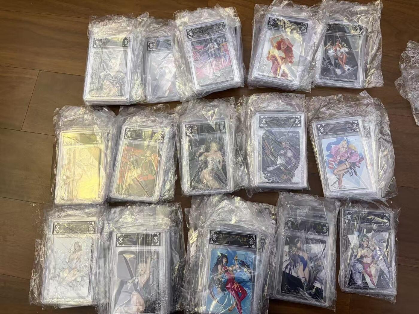 秋萤阁第35期 (12月3日周三晚上21点截拍，欢迎竞拍)  【炫彩套】焱卡毒瘤第二弹 限编套15张 分数10分