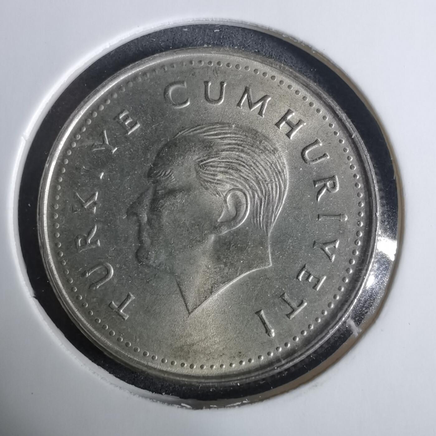 沼泽如烟--第919场 土耳其1990年1000里拉