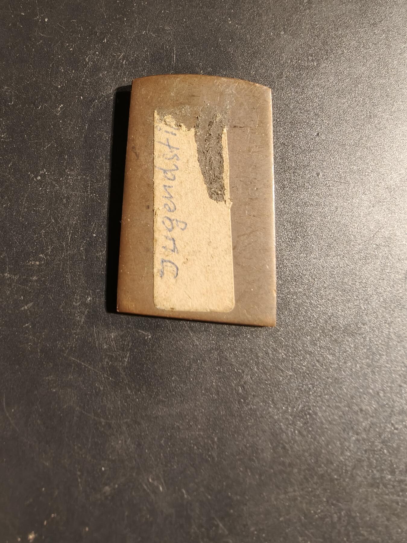 老王徽章第167期 瑞典田径竞赛方形大铜章     尺寸27×40mm.    重量22.3g