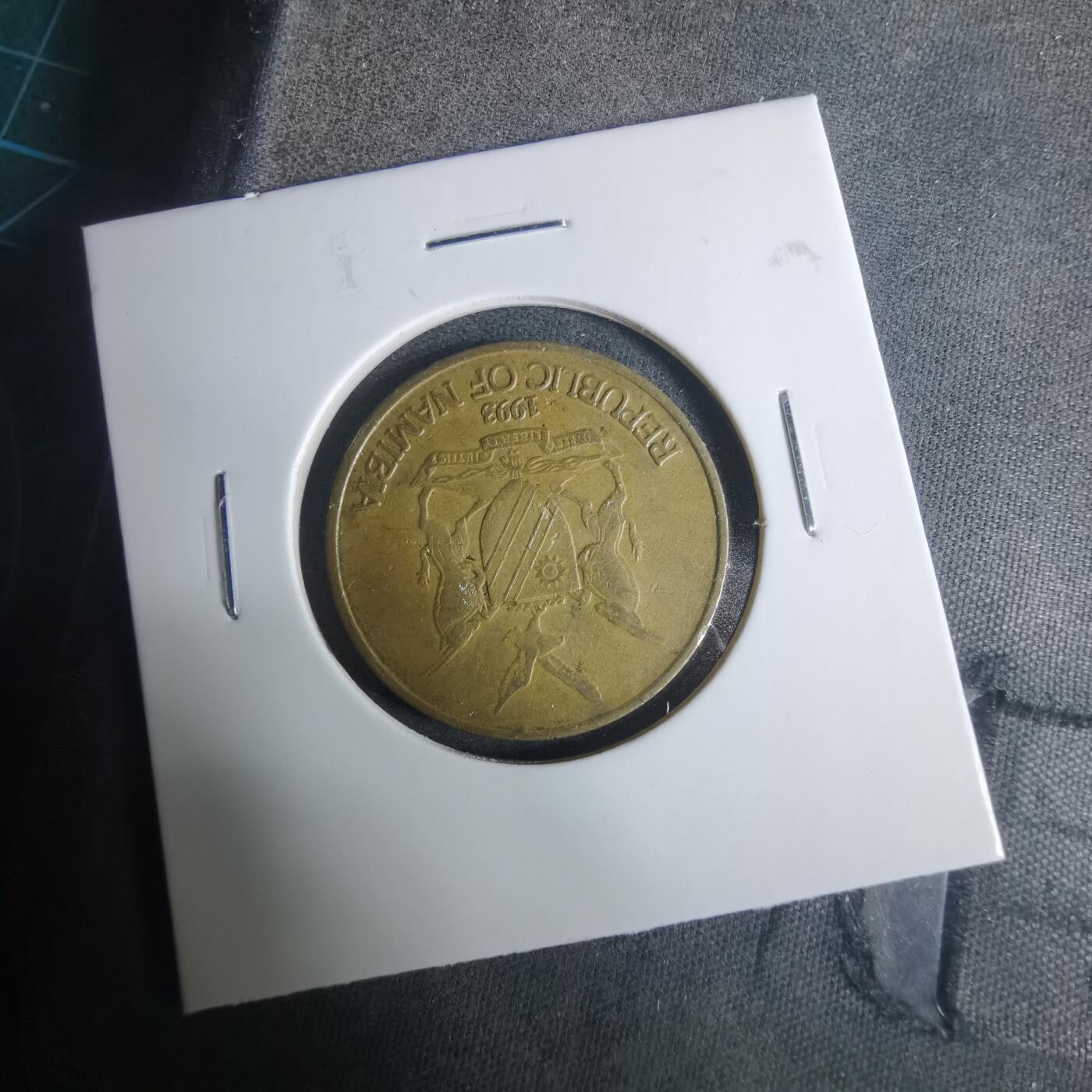 沼泽如烟--第919场 纳米比亚1993年五元