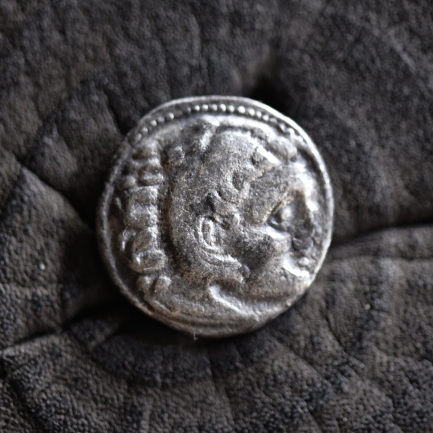 【良泉】【2025年最后一场】12月18日晚19.30点开拍！188组【直播场】西方古代钱币、丝路杂项、印章！ 公元前310 – 301年【古希腊】亚历山大式一德拉克马，兰萨库斯造币厂打制，3.61克