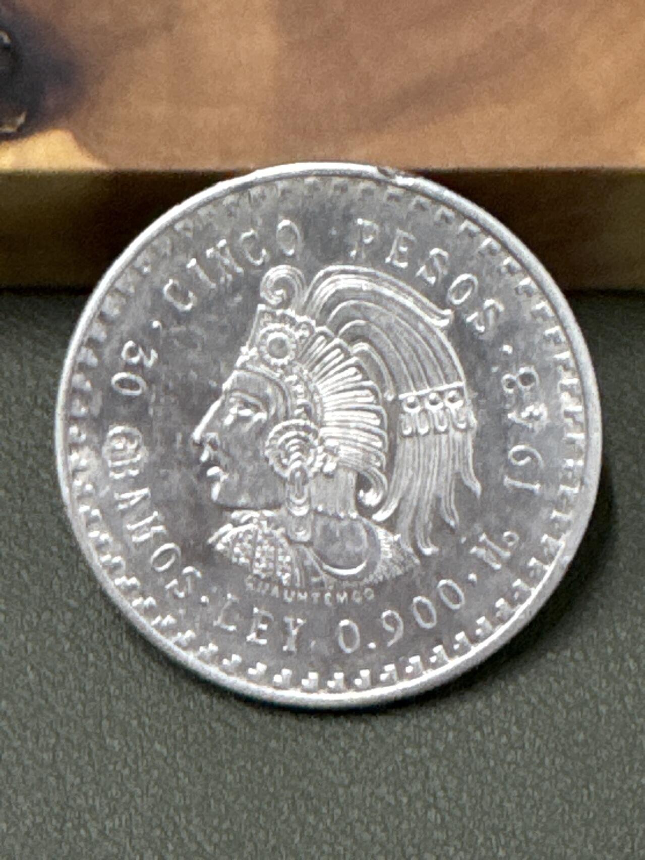 ❤️【币观天下】❤️ 第333期钱币拍卖- 2025.12.5周五晚上6点半场-长期征集拍品 墨西哥1948年30克银币