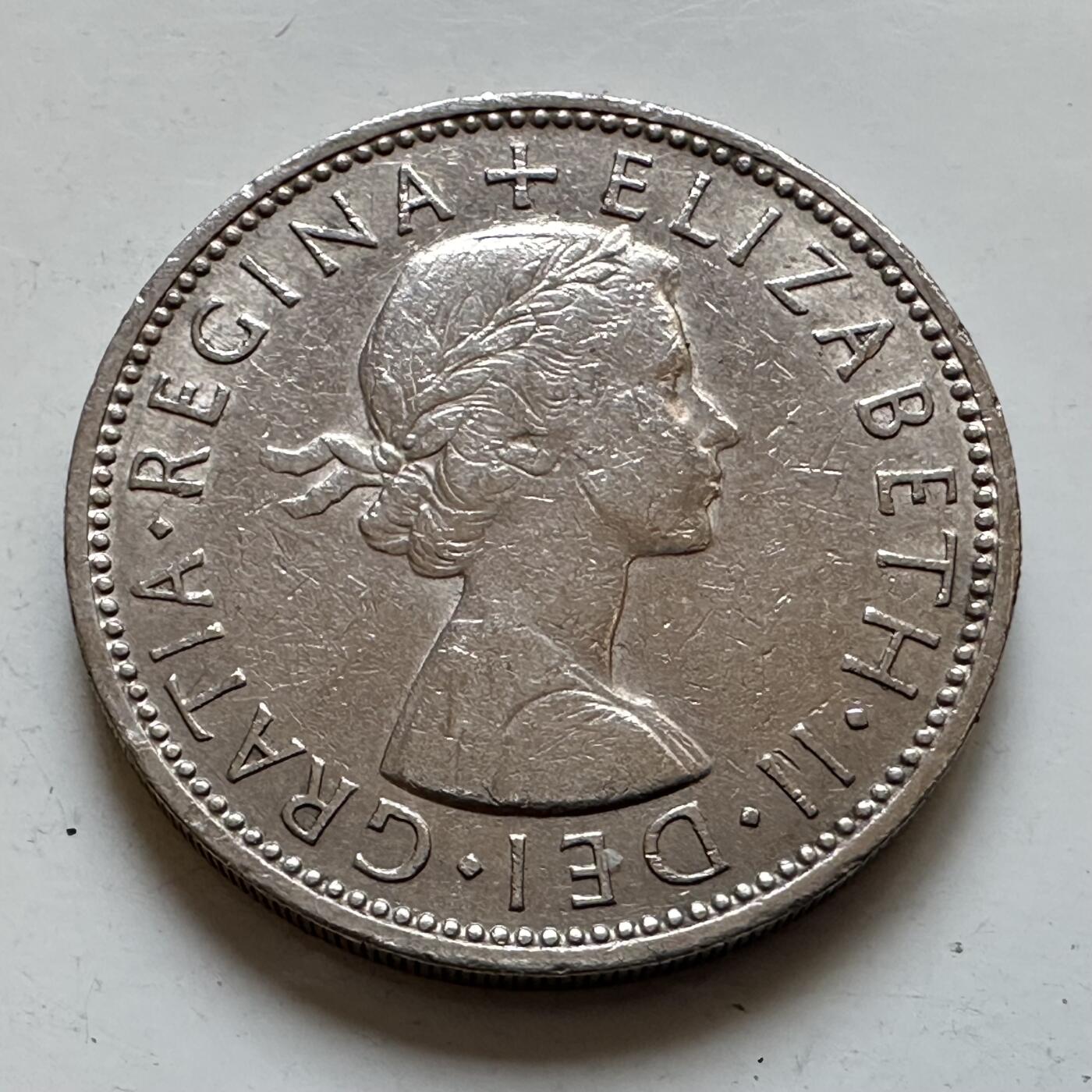 🌹外币初藏🌹🐯2025年第135场  每周二四六晚8️⃣点 接代拍 英国1965年两先令