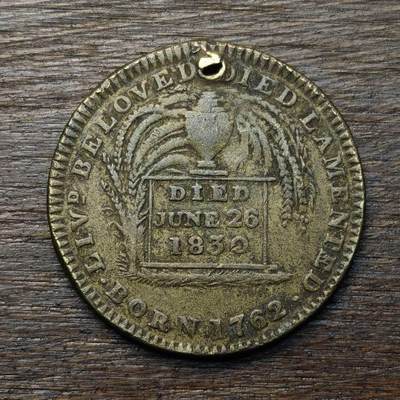 【铜匠收藏】★第134场★散币场，无佣金，30包邮。不满30元，支付5元运费。《接受代拍 代送NGC评级》 - 乔治四世1830年去世纪念章
