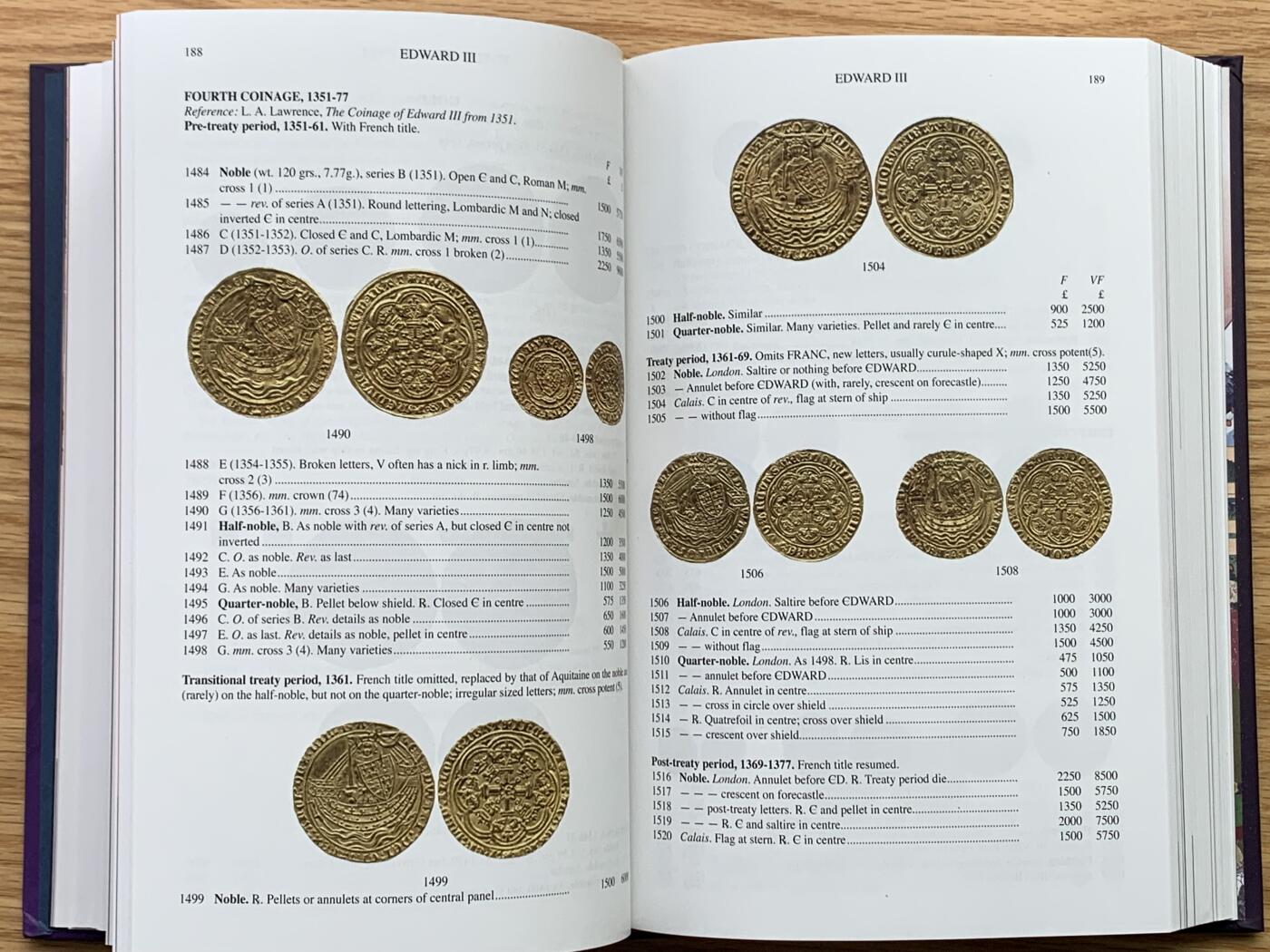 《竞宝斋》第444场 周日，周一，2场连拍 （全场包邮） 2025最新版英国钱币标准目录，完整收录英国从打制币到10进制前的钱币，英系藏家必备，PCGS和NGC官方参考目录，约1.15公斤。