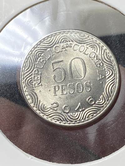 2025年第一百三十三场(总第一百五十九场）外国好品纸夹散币场(免佣金) - 哥伦比亚🇨🇴2016年50比索