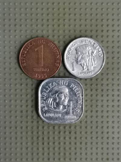 2025年第126场各国散币拍卖（总第126场） - 菲律宾1分3枚不同