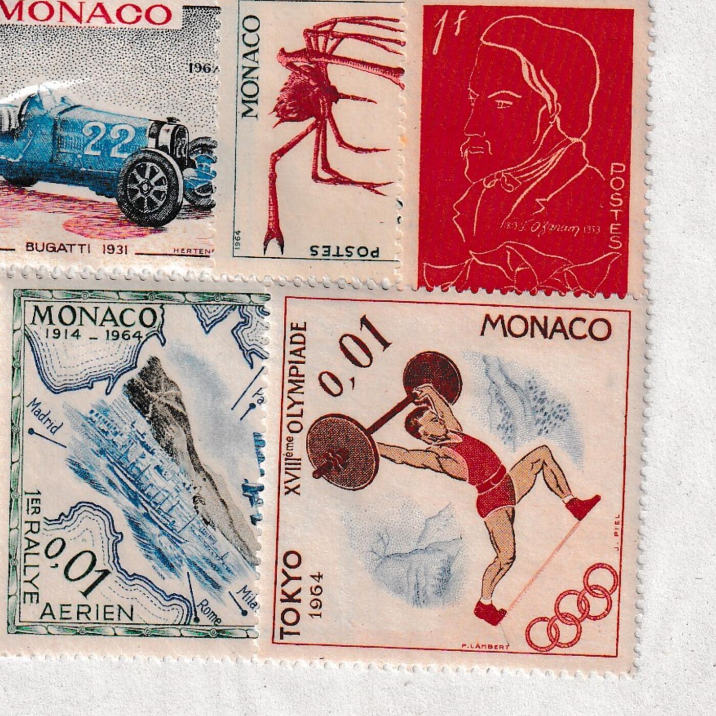 【良泉】【2025年最后一场】12月18日晚19.30点开拍！188组【直播场】西方古代钱币、丝路杂项、印章！ 【摩纳哥】邮票一组，雕版早期票