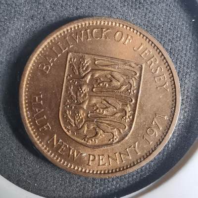 沼泽如烟--第919场 - 泽西1971年半便士