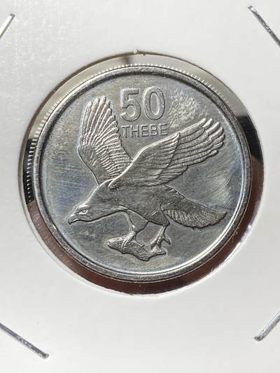 2025年第一百三十三场(总第一百五十九场）外国好品纸夹散币场(免佣金) - 博茨瓦纳🇧🇼2013单年份50西比(第三套流通硬币)