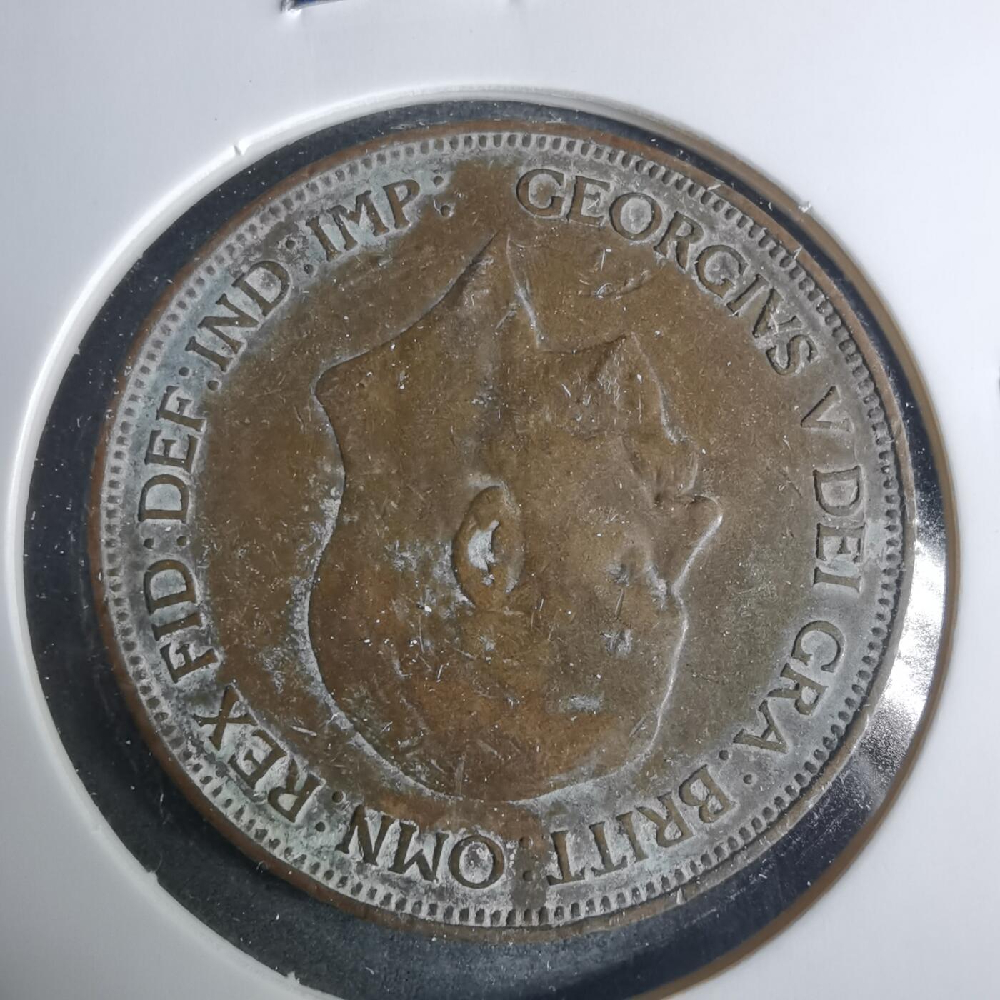 沼泽如烟--第919场 英国1936年1便士