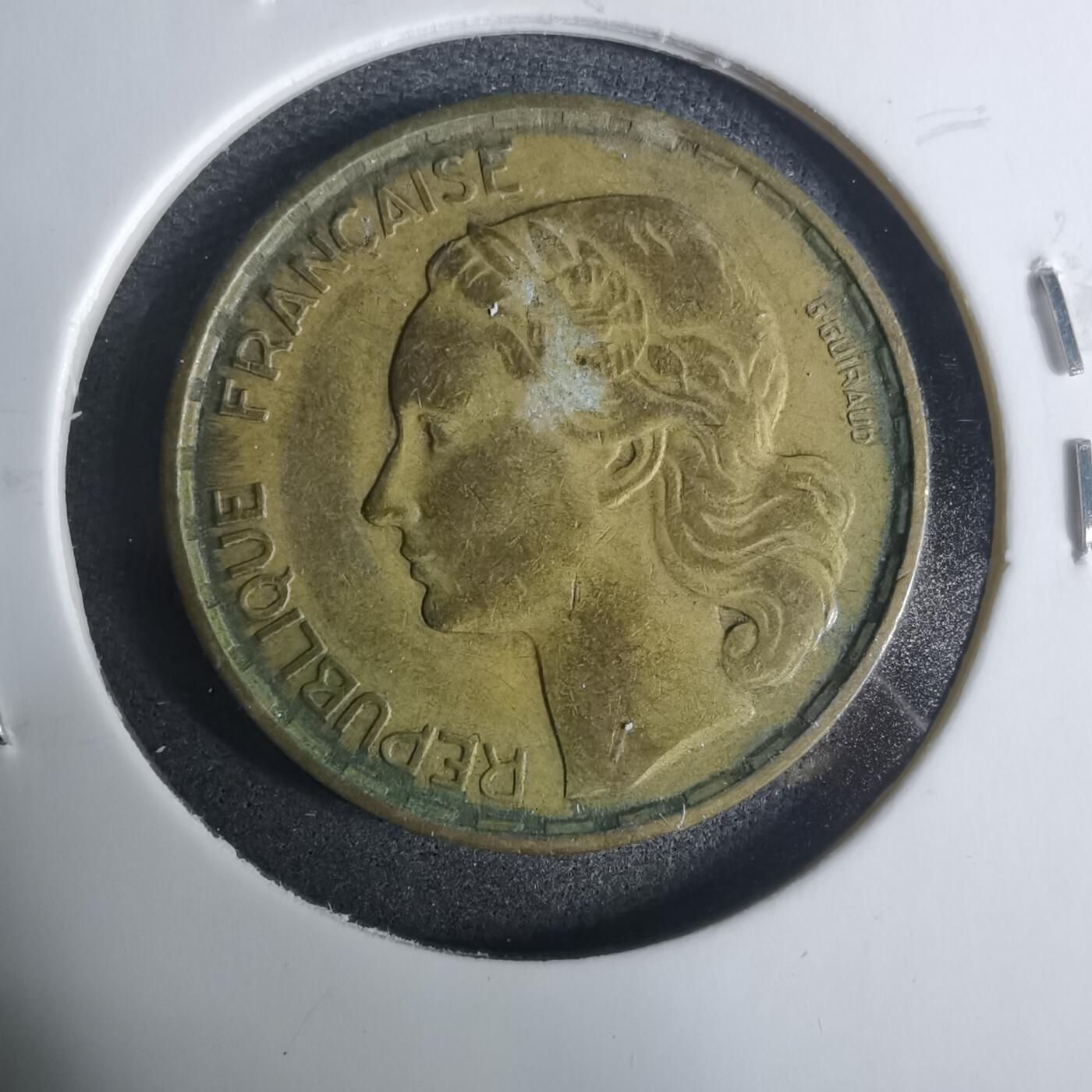 沼泽如烟--第919场 法国1953年20法郎