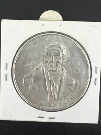 ❤️【币观天下】❤️ 第333期钱币拍卖- 2025.12.5周五晚上6点半场-长期征集拍品 - 墨西哥1978年银币