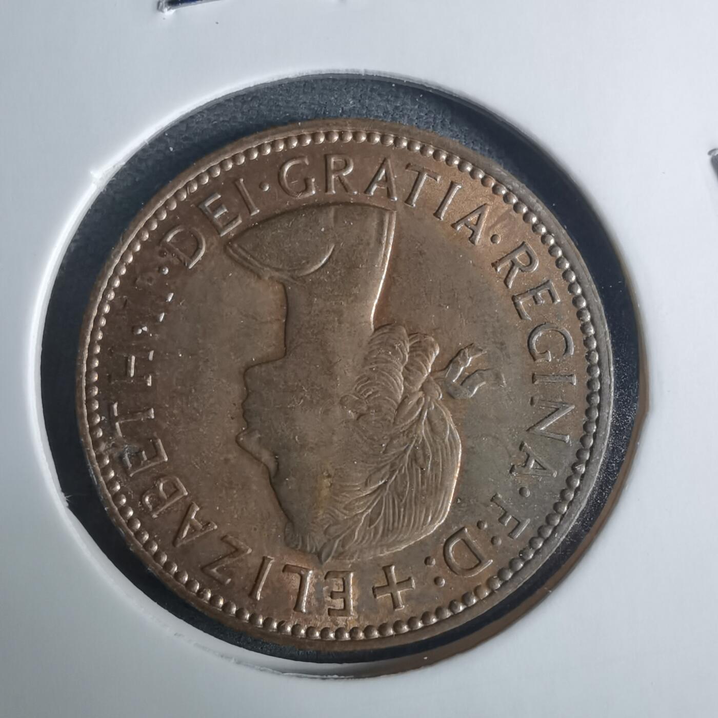 沼泽如烟--第919场 英国1966年半便士