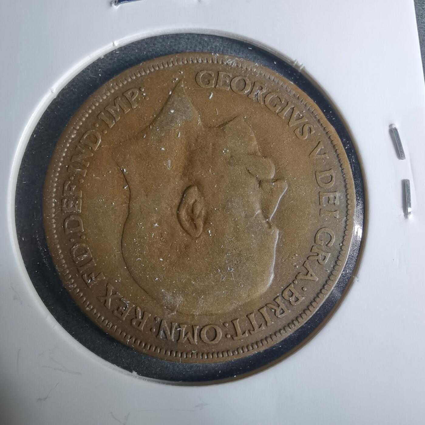 沼泽如烟--第919场 英国1916年1便士