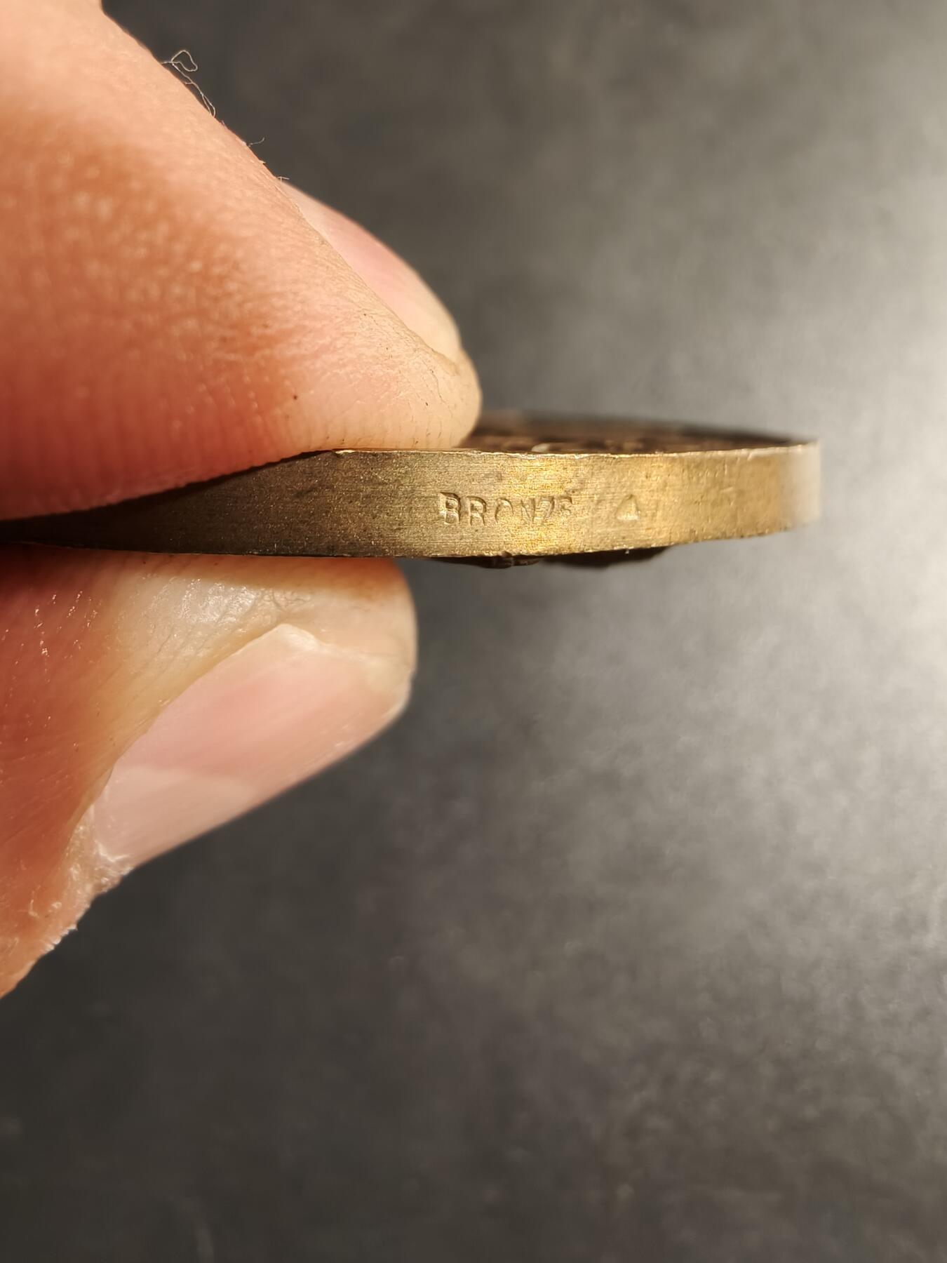 老王徽章第167期 法国电气公司大铜章     大师Dropsy 版本     直径54mm.    重量70.6g