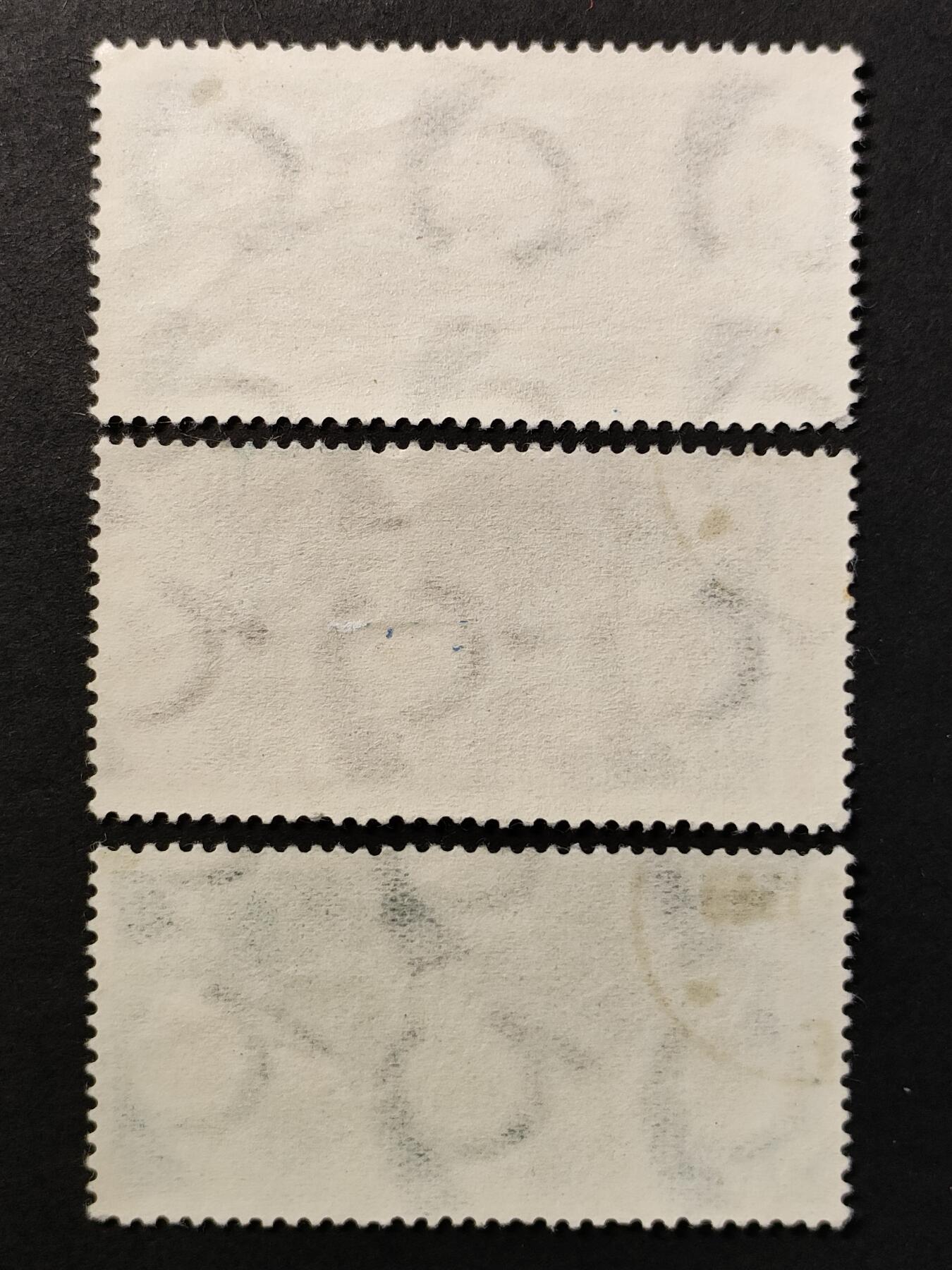 ↓君缘收藏668期☞钱币邮品↓无佣金、可寄存、满30元包邮  波兰邮票，1959年人造地球卫星邮票3全