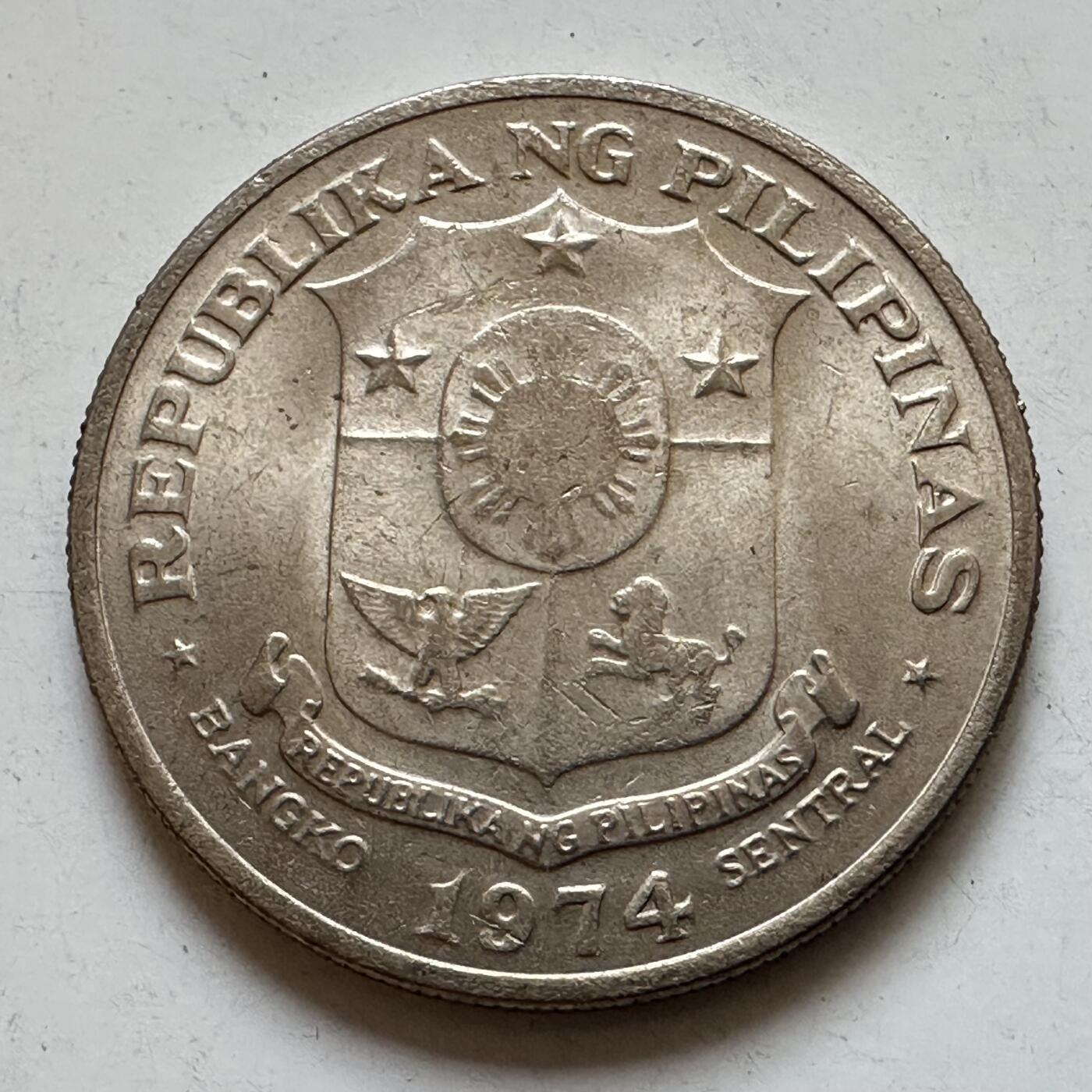 🌹外币初藏🌹🐯2025年第135场  每周二四六晚8️⃣点 接代拍 菲律宾1974年一比索 原光品