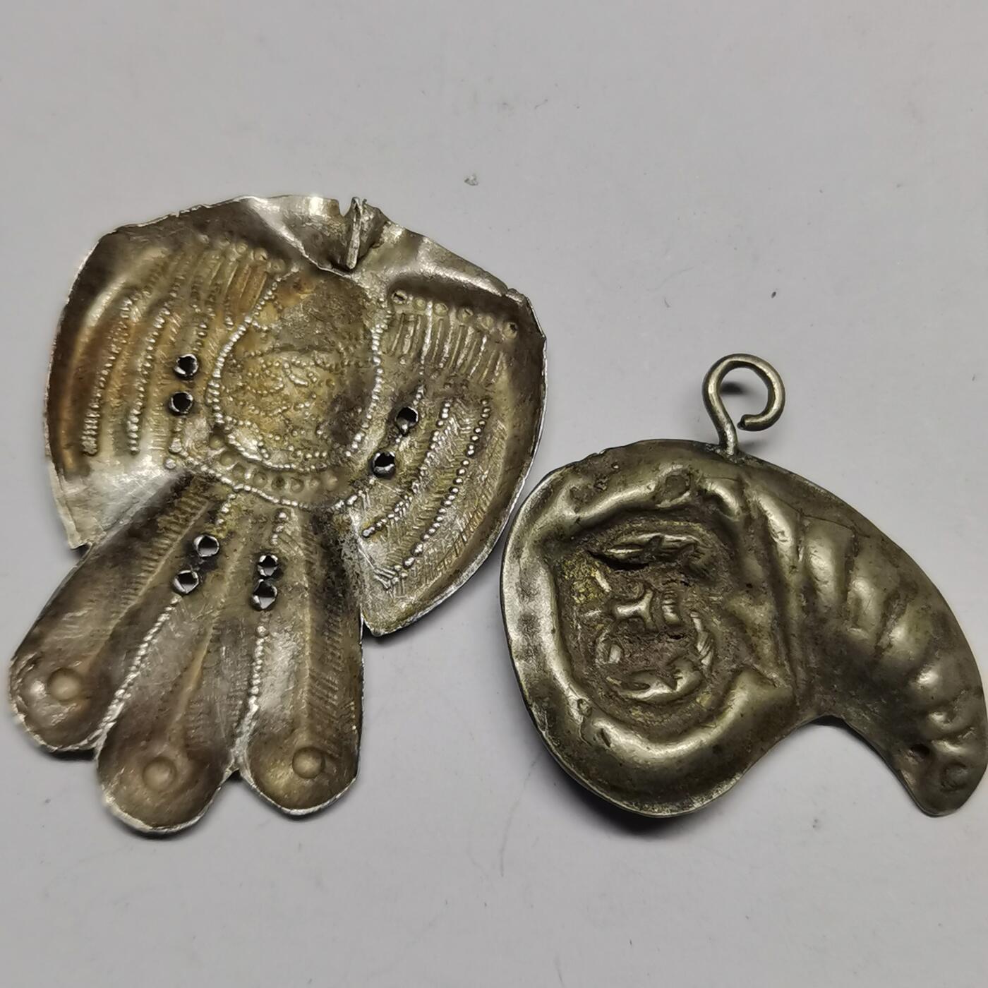 杂件专场85期 清代老银饰