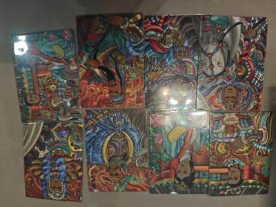 第十五期 - 五虎上将 冯涛 裸卡一组 8张