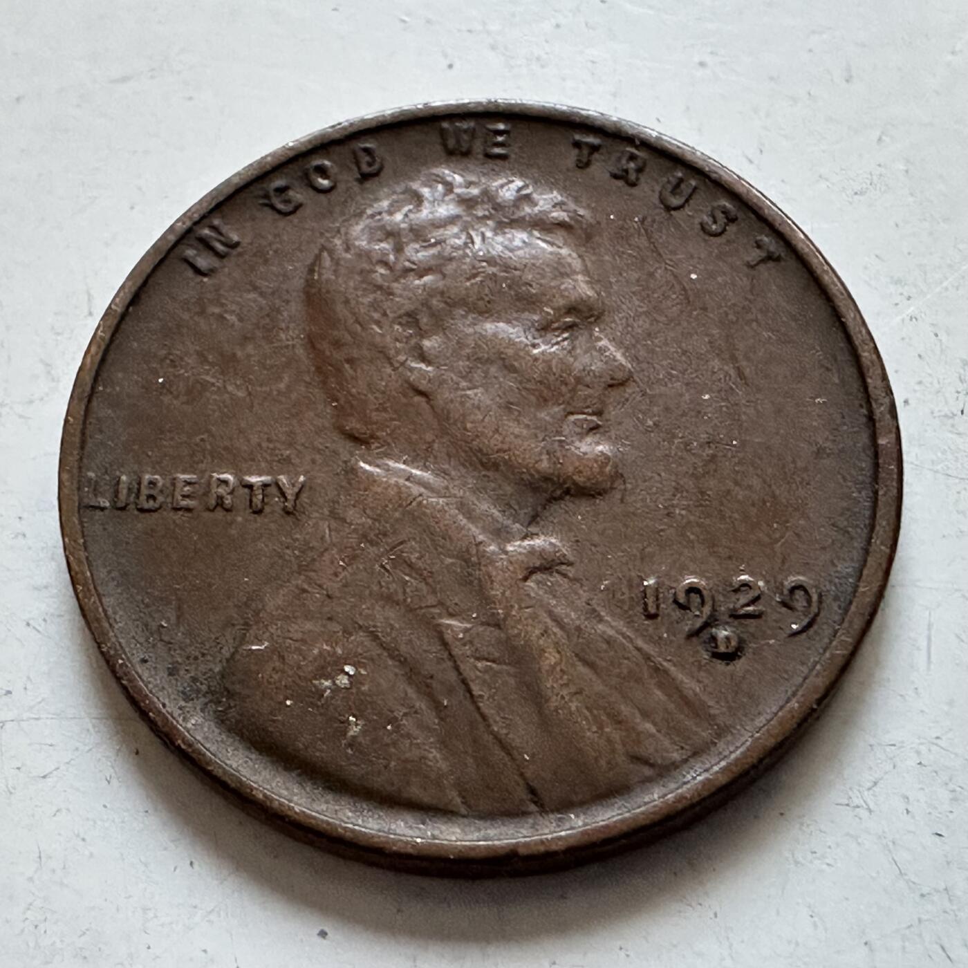 🌹外币初藏🌹🐯2025年第135场  每周二四六晚8️⃣点 接代拍 美国1929年D版一分