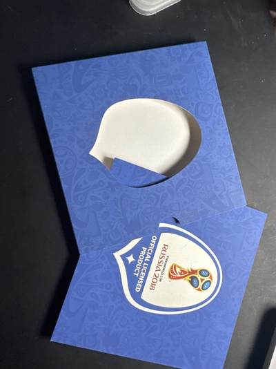 ❤️【币观天下】❤️ 第333期钱币拍卖- 2025.12.5周五晚上6点半场-长期征集拍品 - 俄罗斯2018年世界杯官方装帧MS3枚卡册