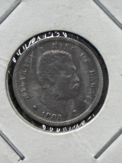 ❤️【币观天下】❤️ 第333期钱币拍卖- 2025.12.5周五晚上6点半场-长期征集拍品 - 夏威夷1883年银币