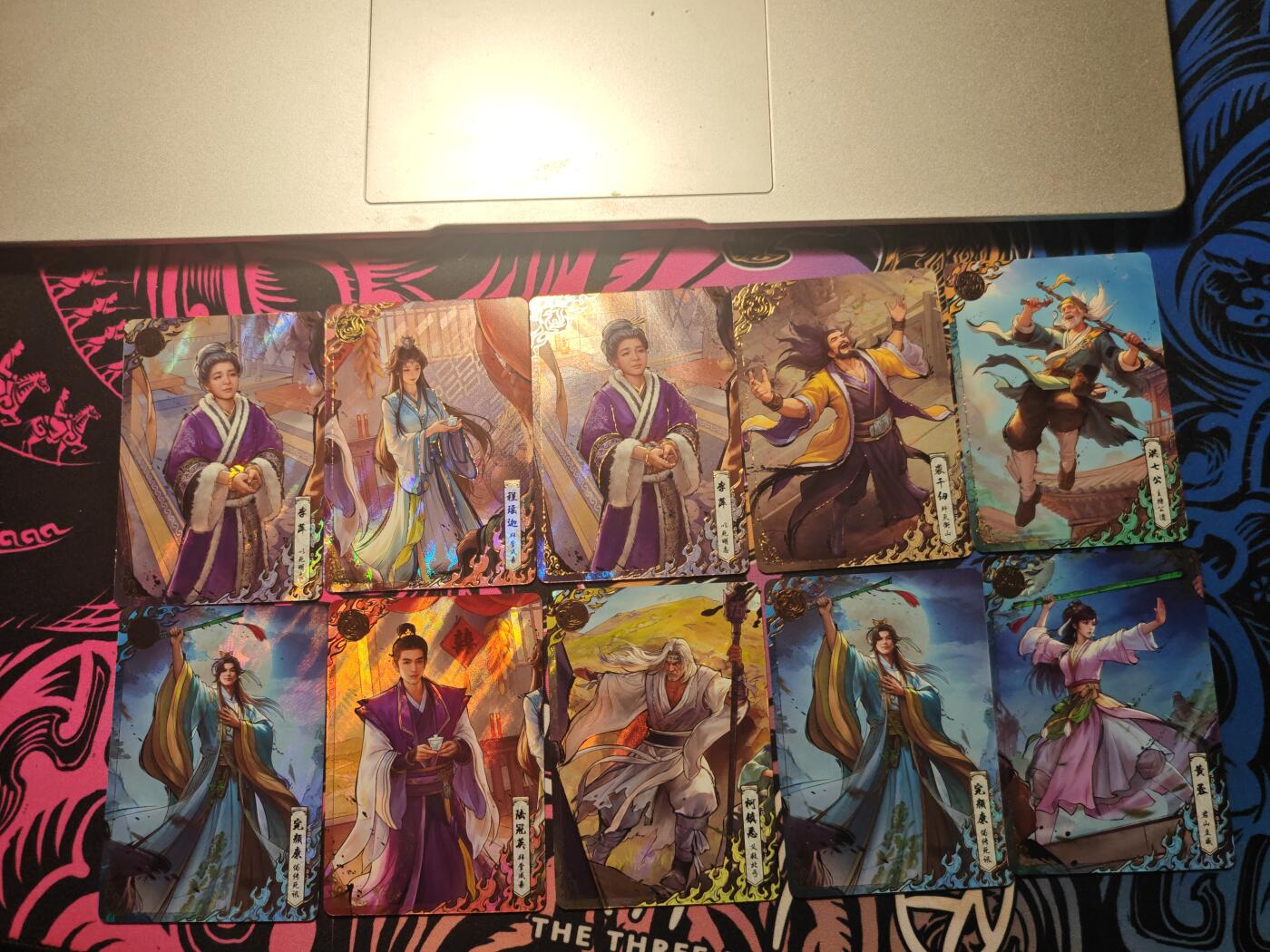 卡牌实验室开始第五次实验 【朱雀】卡游金庸侠客令下×54