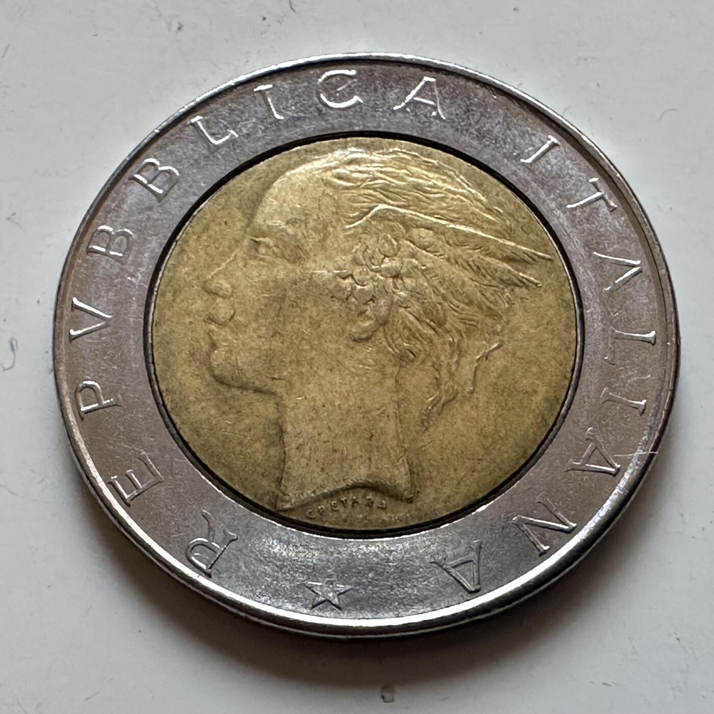 🌹外币初藏🌹🐯2025年第135场  每周二四六晚8️⃣点 接代拍 意大利1986年500里拉