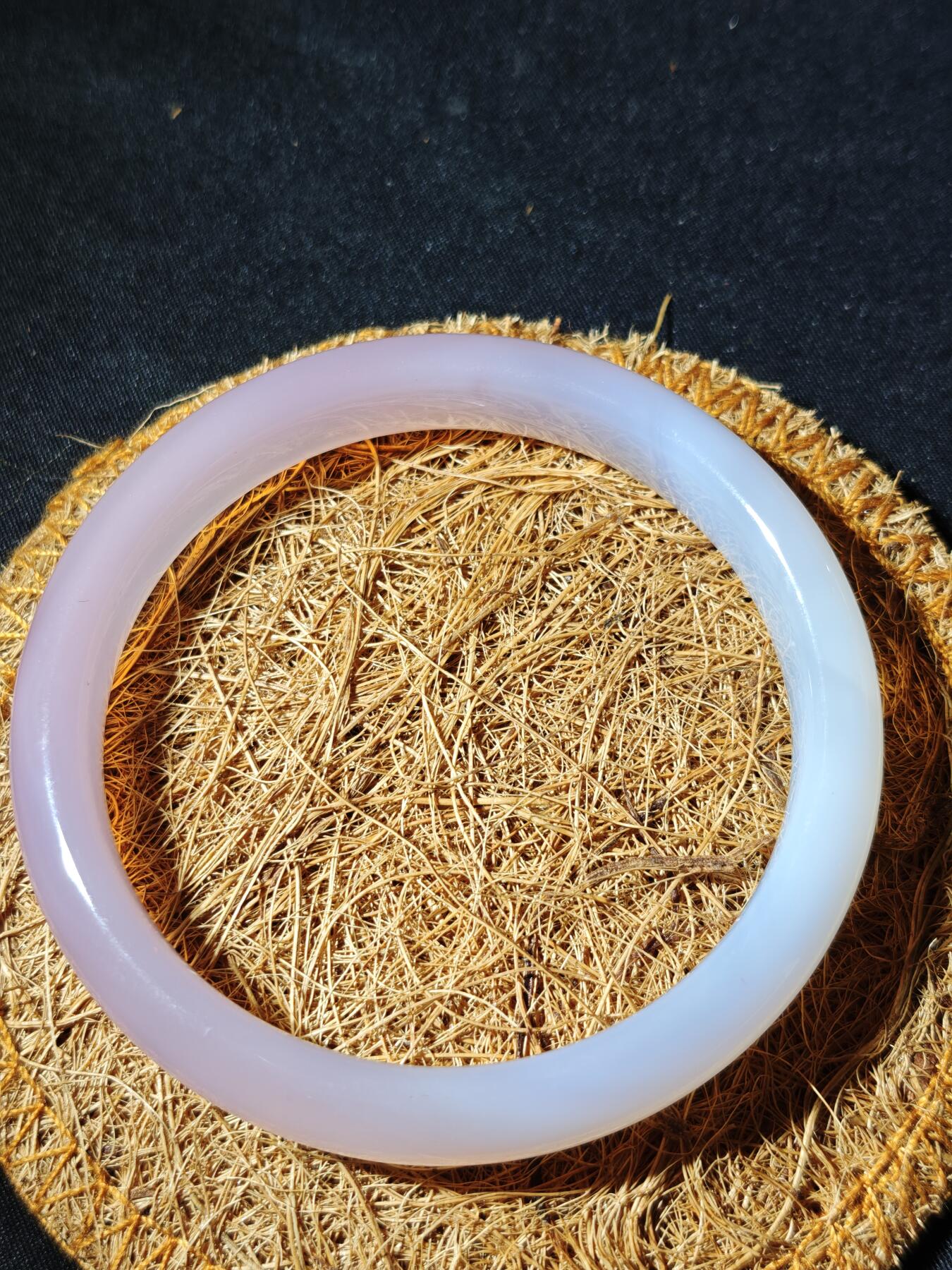 91期回流戒指饰品杂件纪念章丝路钱币专场 天然玛瑙手镯