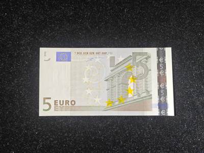 欧盟 V冠西班牙版 一签 5欧 全新UNC - 欧盟 V冠西班牙版 一签 5欧 全新UNC