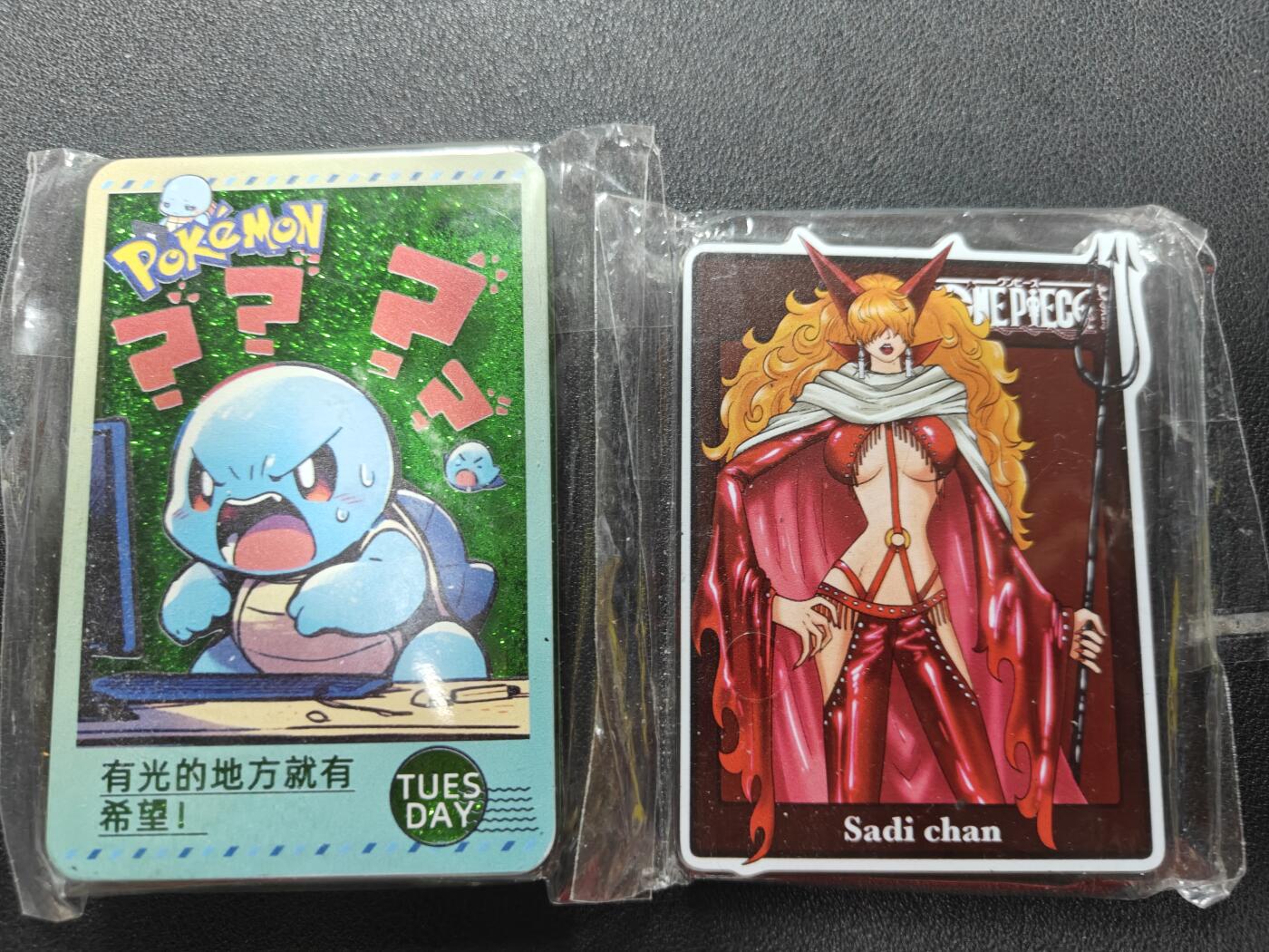 天玑星卡拍第144期《12.1周一截拍》持续收拍收评中 满赠卡需备注 杰尼龟 海贼王 冰箱贴两个