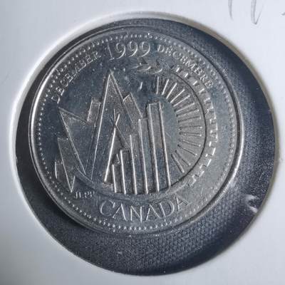 沼泽如烟--第919场 - 加拿大1999年25分纪念币