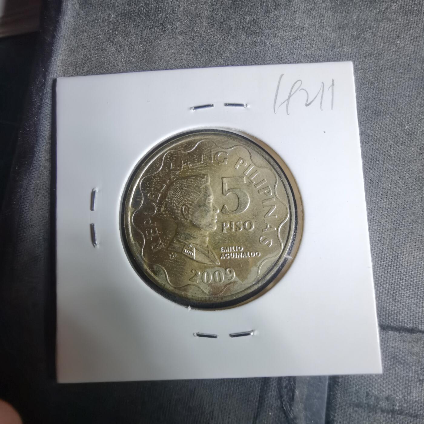 沼泽如烟--第919场 菲律宾2009年5比索