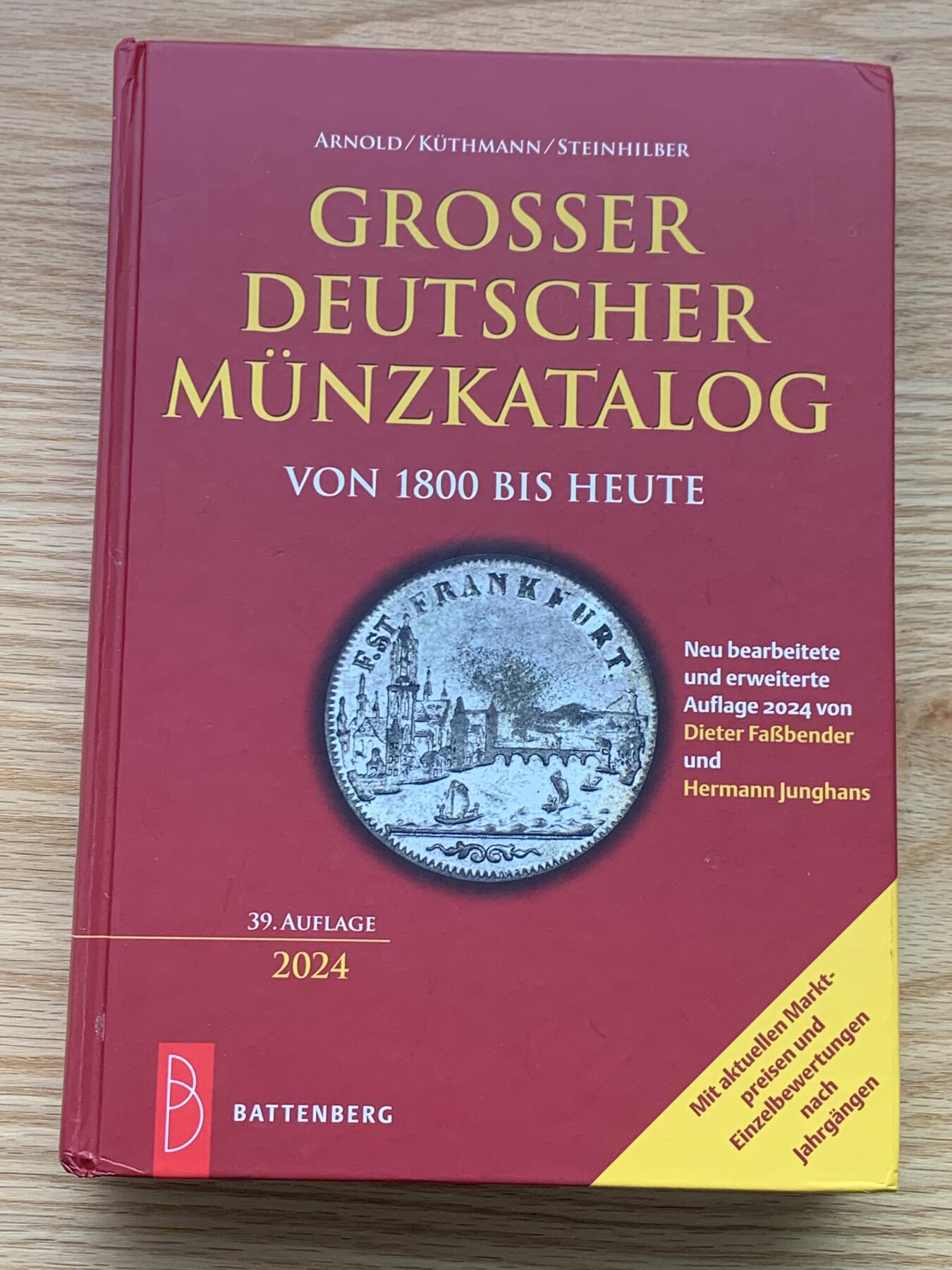 《竞宝斋》第444场 周日，周一，2场连拍 （全场包邮） 德国2024巴滕目录 精装本 从1800年至今 重约1.55公斤 共728页