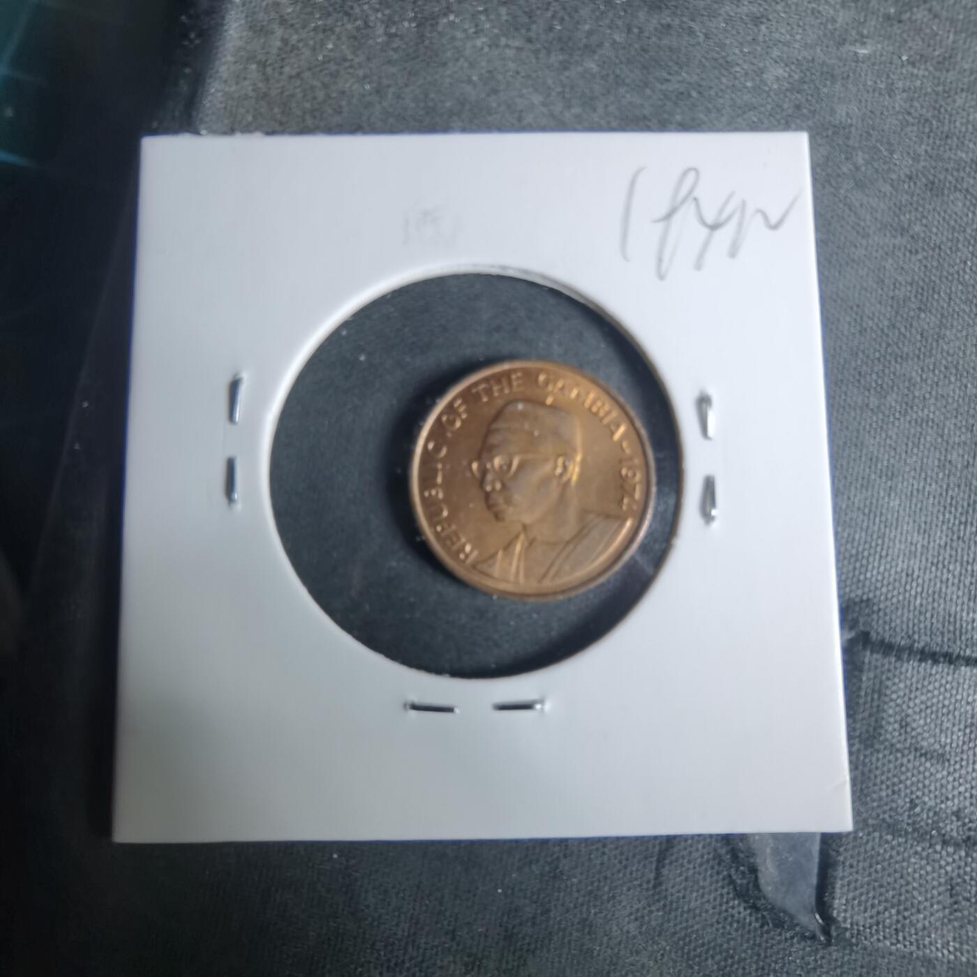 沼泽如烟--第919场 冈比亚1974年一分FAO