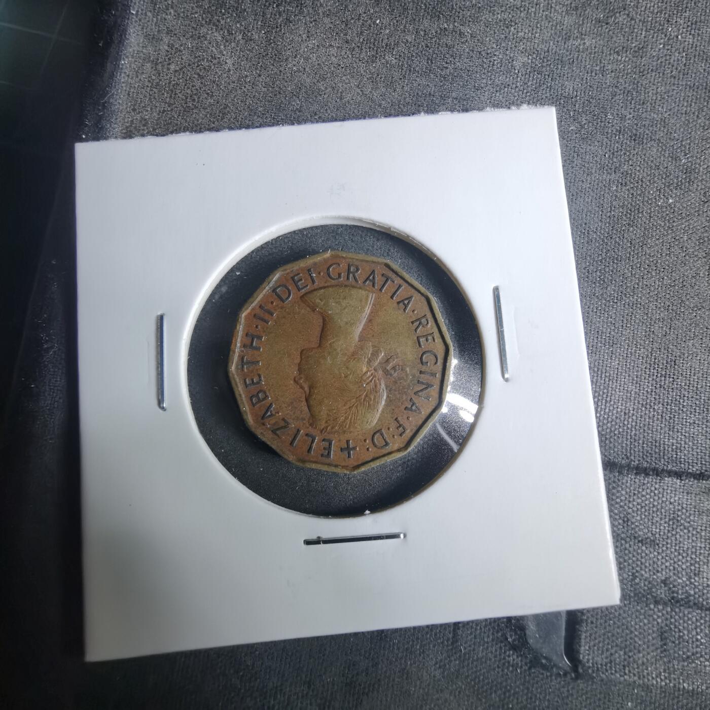 沼泽如烟--第919场 英国1958年3便士