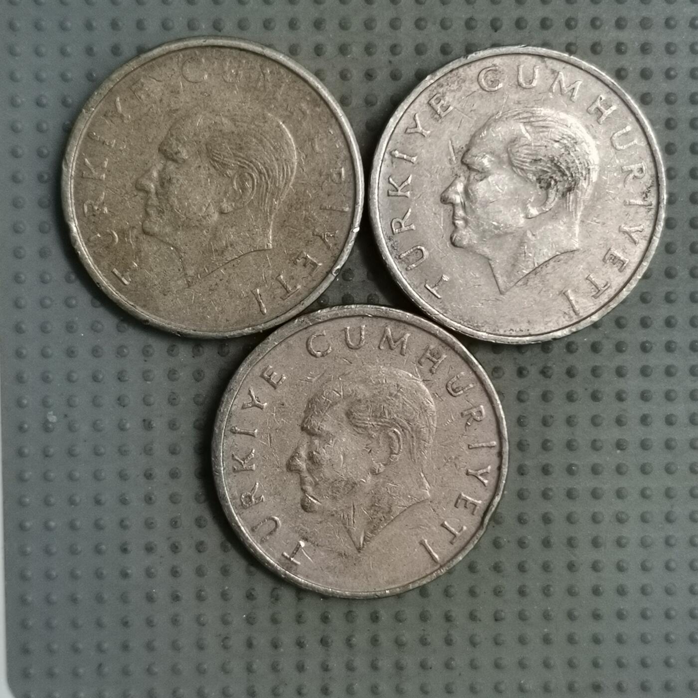 2025年第126场各国散币拍卖（总第126场） 土耳其10000里拉3枚