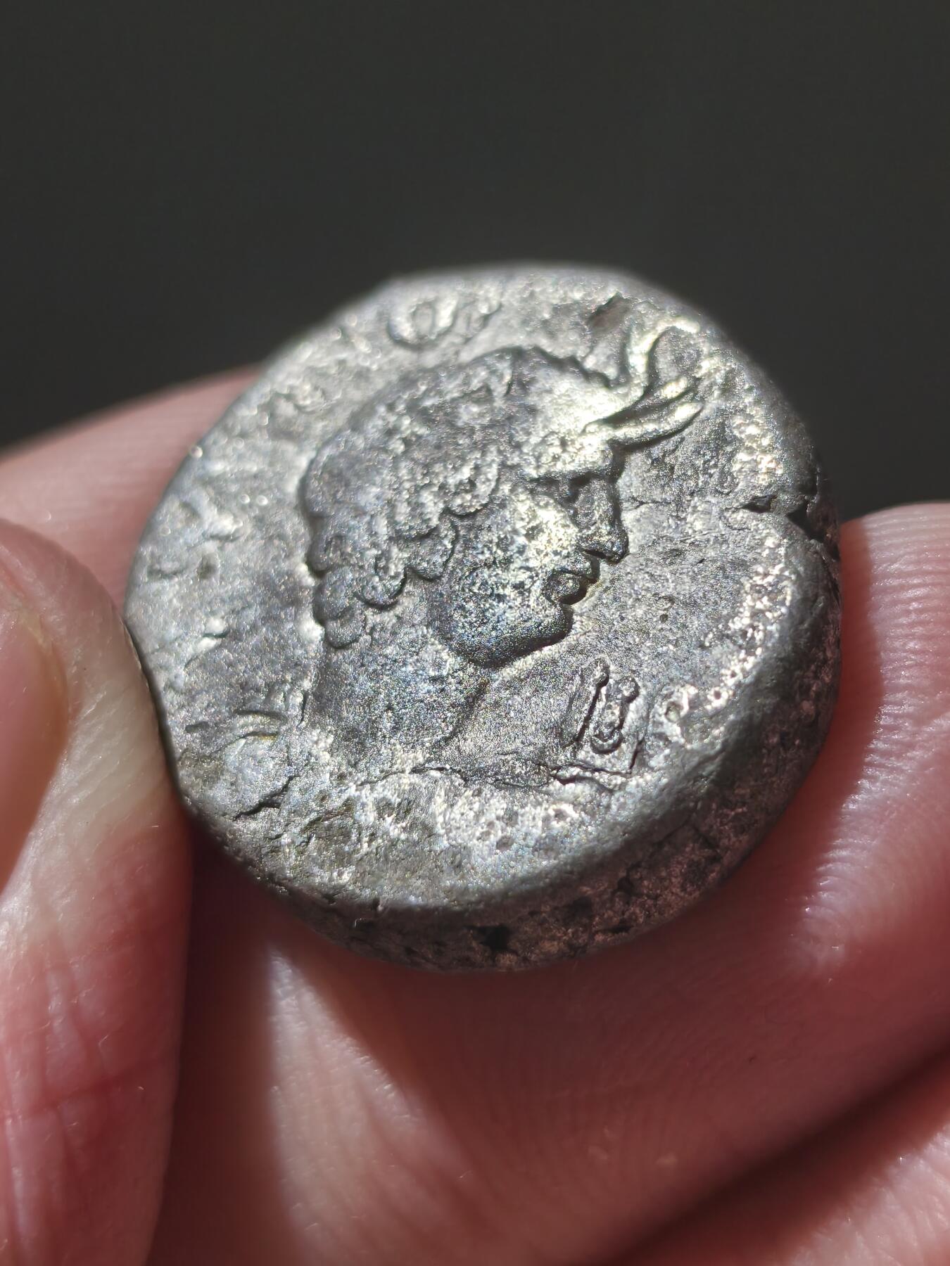 星盘世界钱币十二月六日古典币专场 古罗马帝国暴君尼禄埃及行省少见象盔四德拉克马银币，亚历山大港打制于统治第12年（公元65/6年）